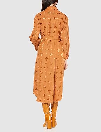 [美品] グレースクラス　グログランジャガードシャツドレス ネイビー　日本製36 美品] グレースクラス グログランジャガードシャツドレス